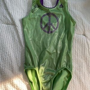 Shawn Johnson leotard